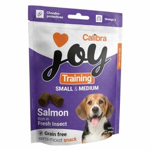 CALIBRA Joy Training S&M Salmon&Insect pamlsky pro psy 150 g obraz