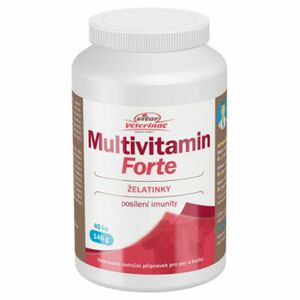 VITAR Veterinae Multivitamin Forte želatinky 40 ks obraz