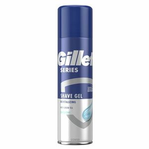 GILLETTE Series Sensitive Revitalizing Gel na holení se zeleným čajem 200 ml obraz