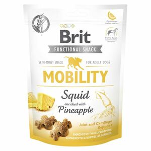 BRIT Care Functional Snack Mobility Squid s olihní a ananasem pro psy 150 g obraz