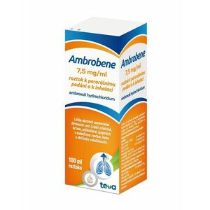 Ambrobene 7, 5 mg/ml roztok 100 ml obraz