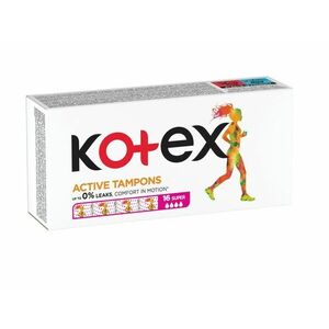 Kotex Active Super tampony 16 ks obraz