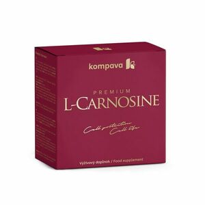 KOMPAVA Premium L-Carnosine 375 mg 60 kapslí + dárek AcidoFit obraz