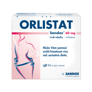 Orlistat SANDOZ® 60 mg, 84 tobolek obraz