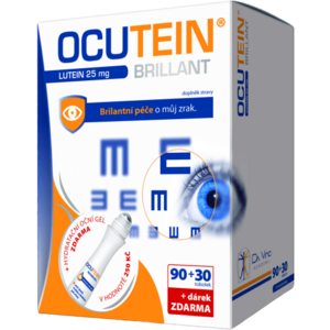 Ocutein Brillant Lutein 25 mg 120 tobolek obraz