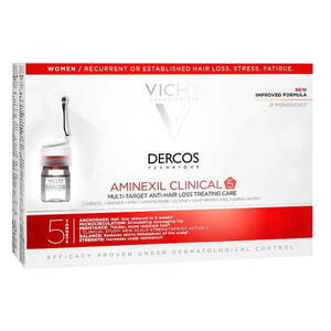 Vichy Dercos Aminexil clinical 5 multiúčelová kúra proti vypadávání vlasů pro ženy 21 x 6 ml obraz
