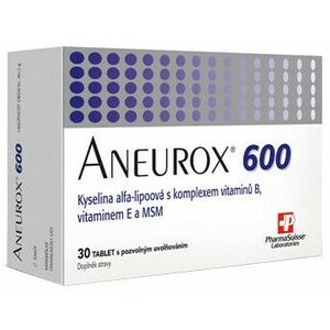 PharmaSuisse ANEUROX 600 30 tablet obraz