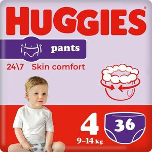 Huggies Pants Jumbo 4, 9-14 kg 36 ks obraz
