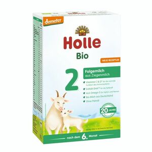 Holle Bio dětská mléčná výživa na bázi kozího mléka 2 pokračovací formule 400 g obraz