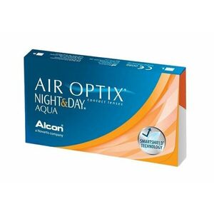 Alcon Air Optix Night & Day Aqua -1.50D, zakřivení: 8.40 6 čoček obraz