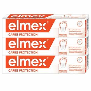 Elmex Caries Protection zubní pasta 3 x 75 ml obraz