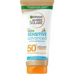 Garnier Ambre Solaire Sensitive Advanced Kids opalovací mléko pro citlivou dětskou pokožku, SPF 50+, 175 ml obraz