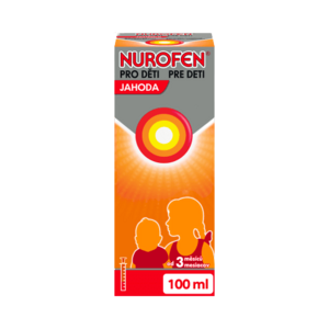 Nurofen pro děti jahoda 20 mg/ml 100 ml obraz