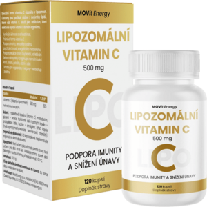 MOVit Energy Lipozomální Vitamin C 500 mg 120 kapslí obraz