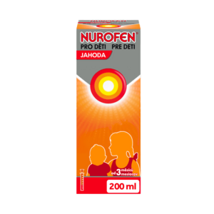 Nurofen pro děti jahoda 20 mg/ml 200 ml obraz