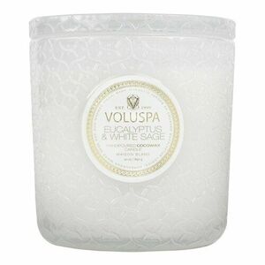 VOLUSPA - Maison Blanc Eucalyptus & White Sage Luxe Jar Candle - Svíčka obraz