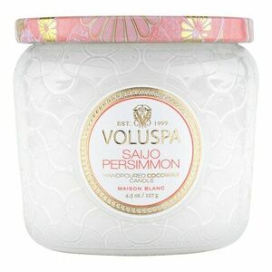 VOLUSPA - Maison Blanc Saijo Persimmon Petite Jar Candle - Svíčka obraz
