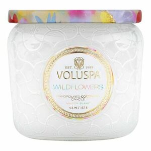 VOLUSPA - Maison Blanc Wildflowers Petite Jar Candle - Svíčka obraz
