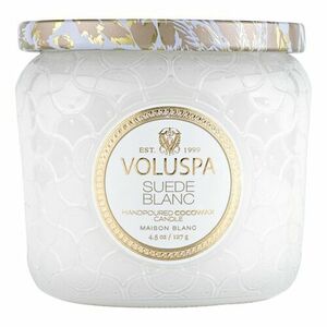 VOLUSPA - Maison Blanc Suede Blanc Petite Jar Candle - Svíčka obraz