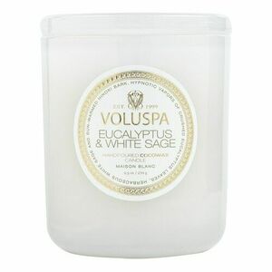 VOLUSPA - Maison Blanc Eucalyptus & White Sage Classic Candle - Svíčka obraz