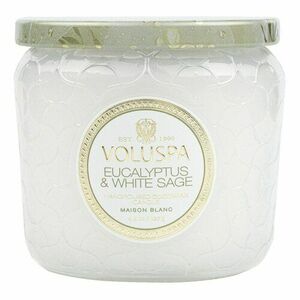 VOLUSPA - Maison Blanc Eucalyptus & White Sage Small Jar Candle - Svíčka obraz