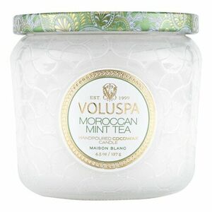 VOLUSPA - Maison Blanc Moroccan Mint Tea Petite Jar Candle - Svíčka obraz