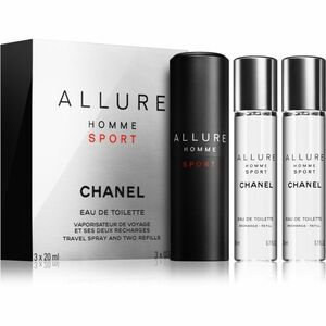 Chanel Allure Homme Sport toaletní voda pro muže 3 x 20 ml obraz