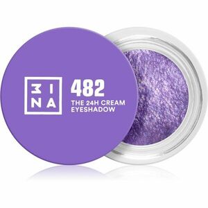 3INA The 24H Cream Eyeshadow krémové oční stíny odstín 482 - Purple 3 ml obraz