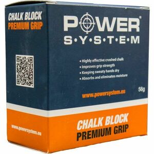 Power System Gym Chalk Block magnéziová kostka 56 g obraz
