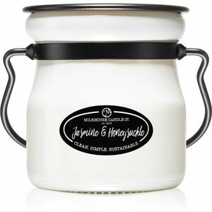 Milkhouse Candle Co. Creamery Jasmine & Honeysuckle vonná svíčka Cream Jar 142 g obraz