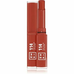 3INA The Color Lip Glow hydratační rtěnka s leskem odstín 114 - Rich, teracotta brown 1, 6 g obraz