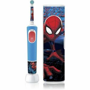 Oral B PRO Kids 3+ Spiderman elektrický zubní kartáček s pouzdrem pro děti 1 ks obraz