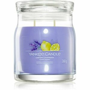 Yankee Candle Lemon Lavender vonná svíčka Signature 368 g obraz