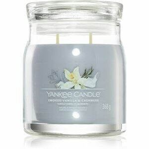 Yankee Candle Smoked Vanilla & Cashmere vonná svíčka 368 g obraz