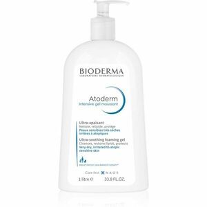 Bioderma Atoderm Intensive Gel Moussant výživný pěnivý gel pro velmi suchou citlivou a atopickou pokožku 1000 ml obraz