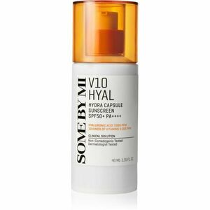 Some By Mi V10 Hyal Hydra Capsule Sunscreen ochranný krém pro citlivou a intolerantní pleť SPF 50+ 40 ml obraz