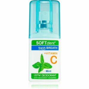 SOFTdent Fresh Mint ústní voda pro dlouhotrvající svěží dech 20 ml obraz