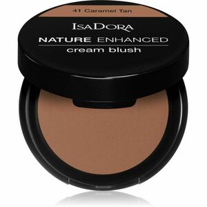 IsaDora Nature Enhanced Cream Blush kompaktní tvářenka se štětcem a zrcátkem odstín 41 Caramel Tan 3 g obraz