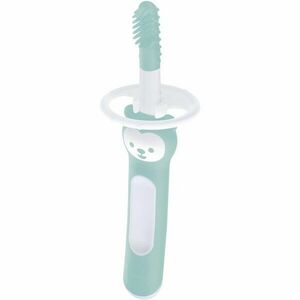 MAM Massaging Brush zubní kartáček pro děti 3m+ Turquoise 1 ks obraz