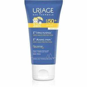 Uriage Bébé 1st Mineral Cream SPF 50+ minerální krém na opalování SPF 50+ 50 ml obraz