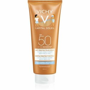Vichy Capital Soleil Gentle Milk ochranné mléko pro děti na obličej a tělo SPF 50 300 ml obraz