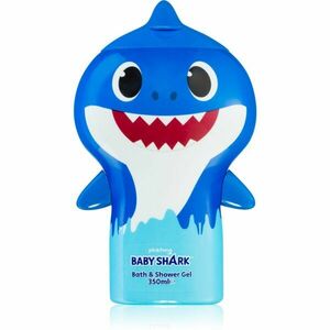 Corsair Baby Shark sprchový a koupelový gel pro děti Blue 350 ml obraz