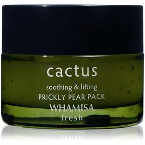WHAMISA Cactus Prickly Pear Pack hydratační gelová maska pro intenzivní obnovení a vypnutí pleti 30 g obraz