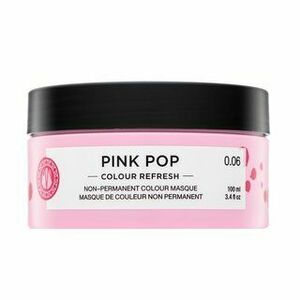 Maria Nila Colour Refresh vyživující maska s barevnými pigmenty pro vlasy s růžovými odstíny Pink Pop 100 ml obraz
