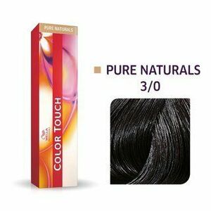 Wella Professionals Color Touch Pure Naturals profesionální demi-permanentní barva na vlasy s multi-dimenzionálním efektem 3/0 60 ml obraz
