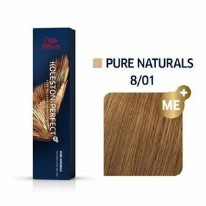 Wella Professionals Koleston Perfect Me+ Pure Naturals profesionální permanentní barva na vlasy 8/01 60 ml obraz