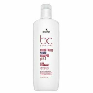 Schwarzkopf Professional BC Bonacure Color Freeze Silver Shampoo pH 4.5 Clean Performance tónovací šampon pro platinově blond a šedivé vlasy 1000 ml obraz