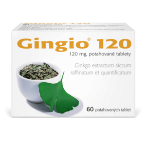 Gingio 120 mg 60 potahovaných tablet obraz