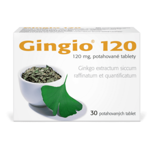 Gingio 120 mg 30 tablet obraz