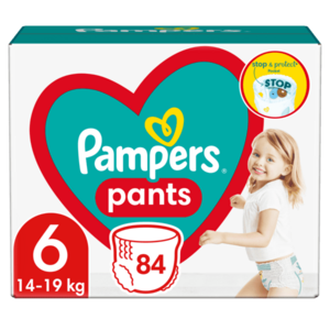 Pampers Pants vel. 6 Mega Pack 14-19 kg plenkové kalhotky 84 ks obraz